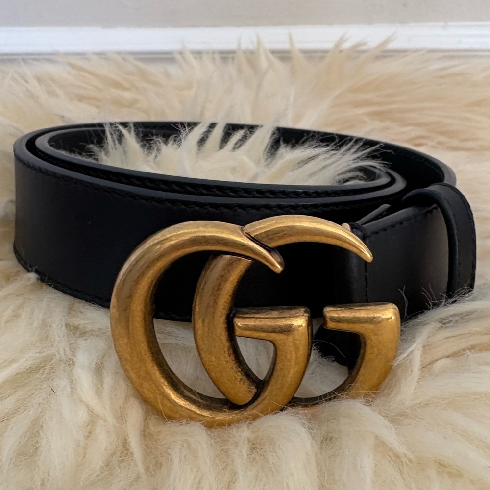 Gucci Marmont Wide Belt